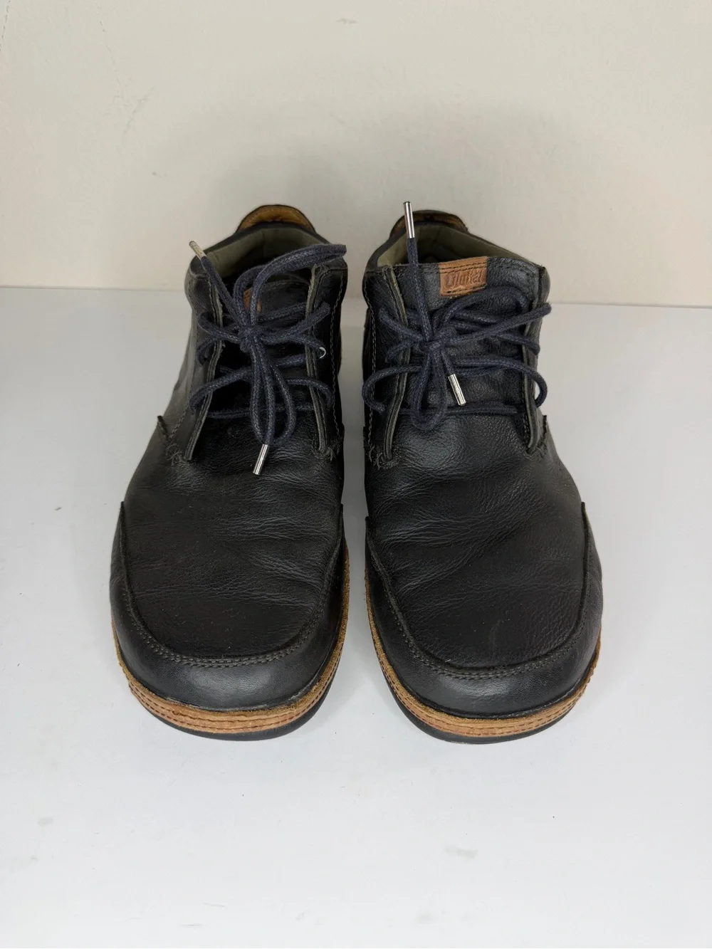 Olukai Hamakua  Leather Chukka Ankle Lace Up Boots Men Size 44 US 11 Comfort